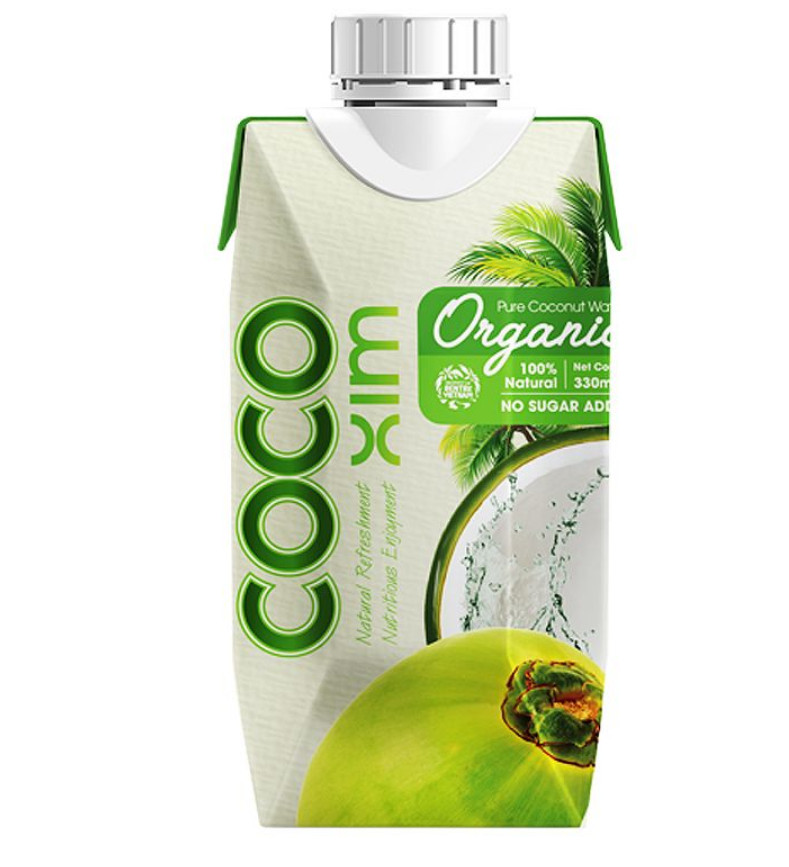 [해외] [해외] [COCOXIM] 코코샴 코코넛 주스 베트남 건강 과일 주스 COCONUT JUICE ORGANIC 330ML