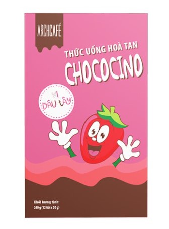 [해외] [해외] [ARCHCAFE] 아치커피 초코시노 초코 딸기 12EAX20G