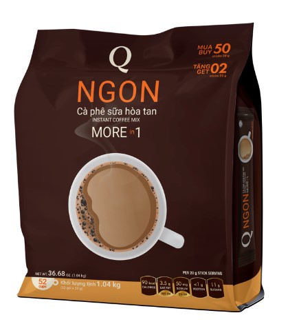 [해외] [해외] [TRANQUANG] 트란쿠앙 NGON 우유 커피 MORE IN 1 52EAX20G