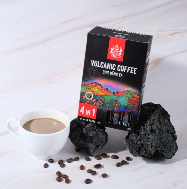 [해외] [해외] [MODOHO] 모호도 화산 인스턴트 프리미엄 커피 4IN1 강한 맛 베트남 커피 216G